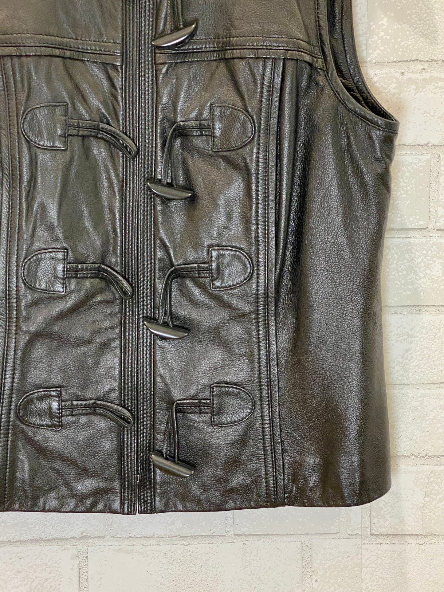 WORTH Leather Vest / M-US6