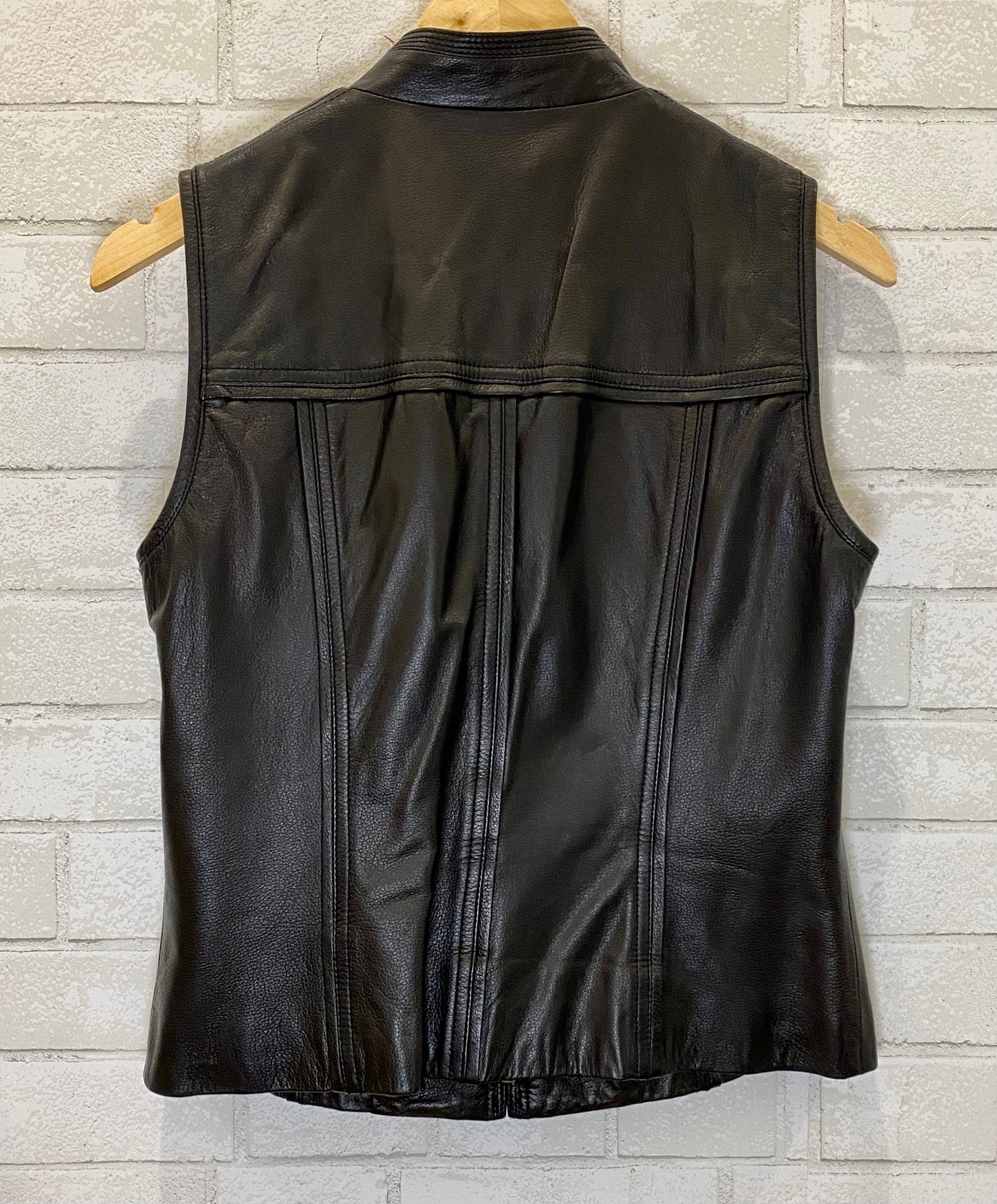 WORTH Leather Vest / M-US6