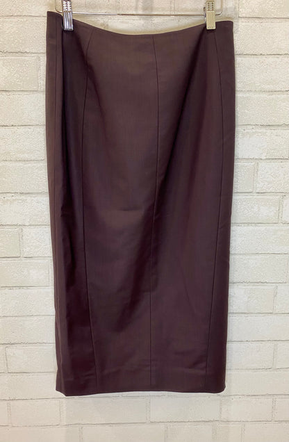 TED BAKER Midi Skirt with zip / S