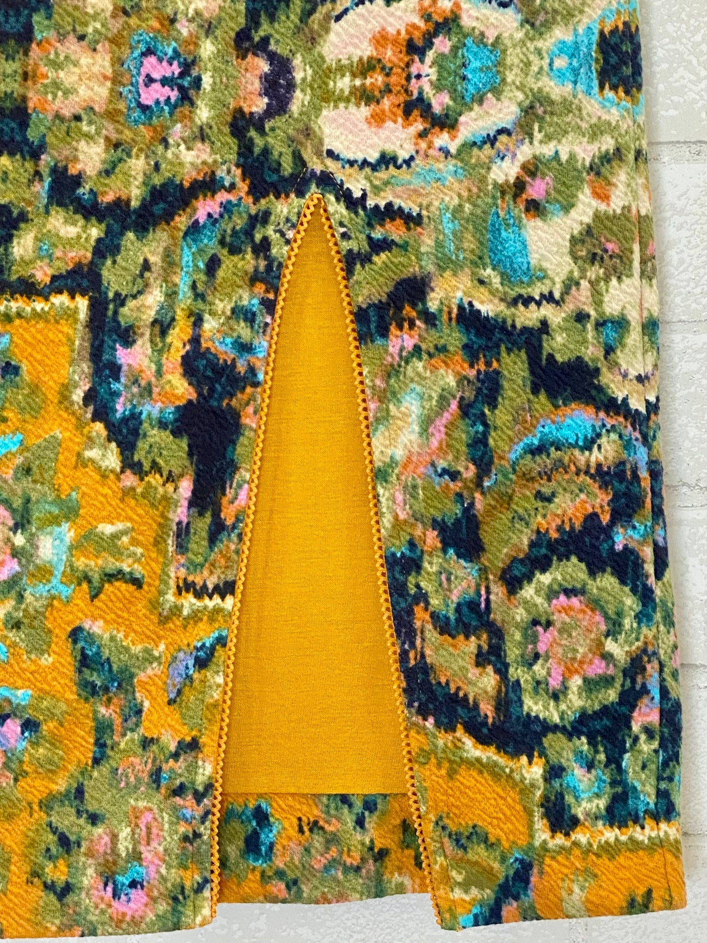 MAEVE Knitted Midi Skirt with slip / M