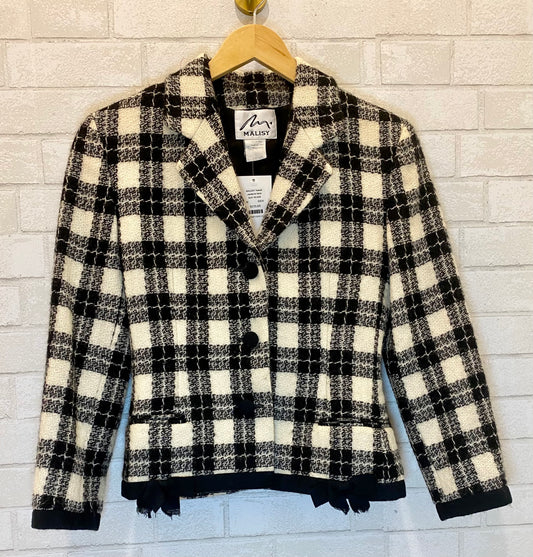 MALESY Tweed Jacket & Skirt Suit / M-US8