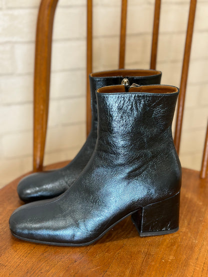 MARNI metallic ankle boots / US7-EU37.5