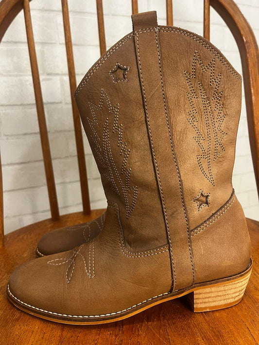 ZARA western boots / 30-us12