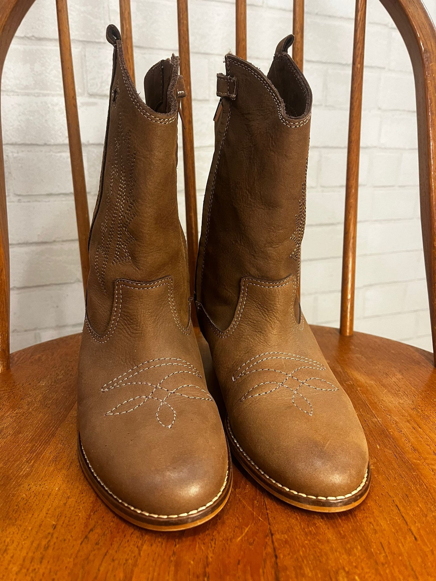 ZARA western boots / 30-us12