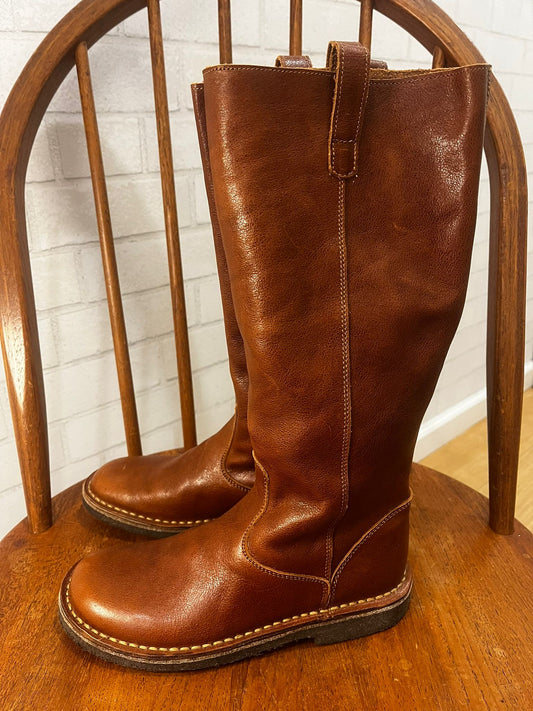 PEPE high leather boots/ 35-4.5us