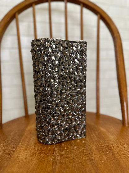 AVIVA STANOFF Rhinestone clutch