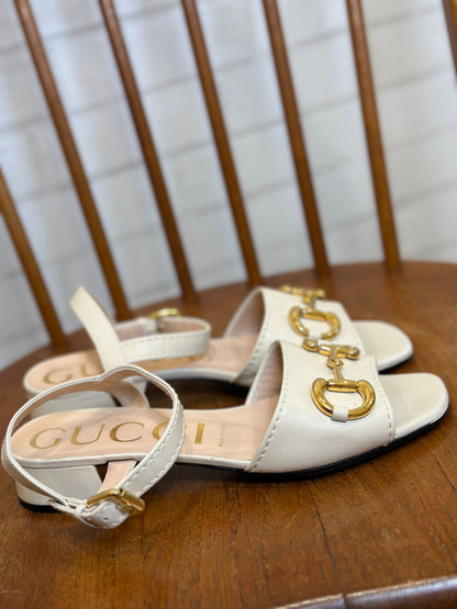 GUCCI Horsebit Sandals / US7.5-EU38