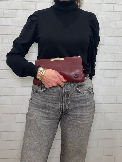 JASON WU Leather Clutch