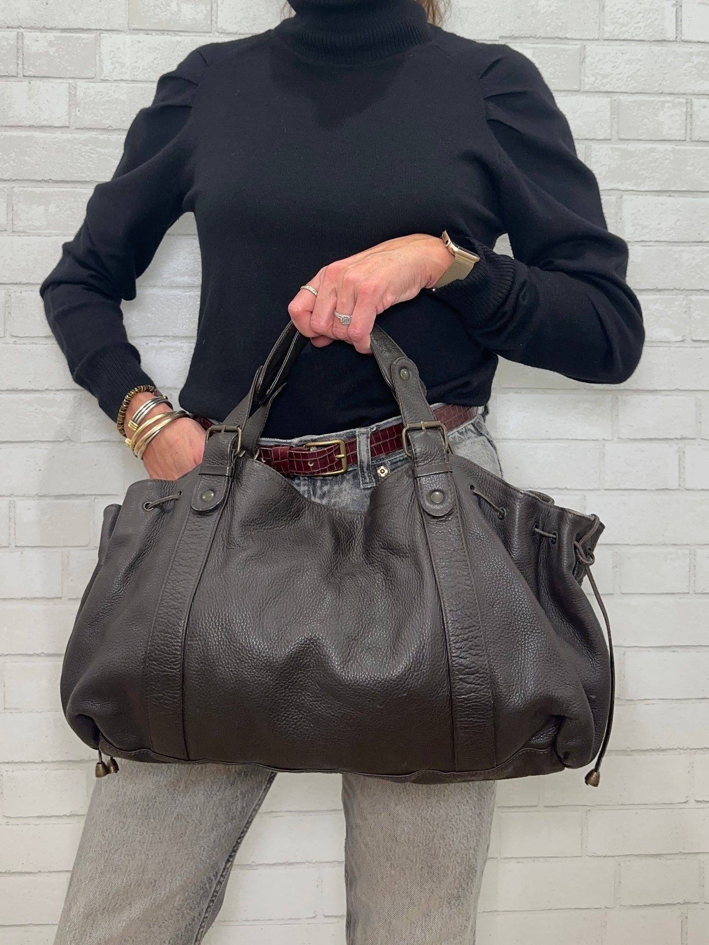 GERARD DAREL 24H leather Handbag