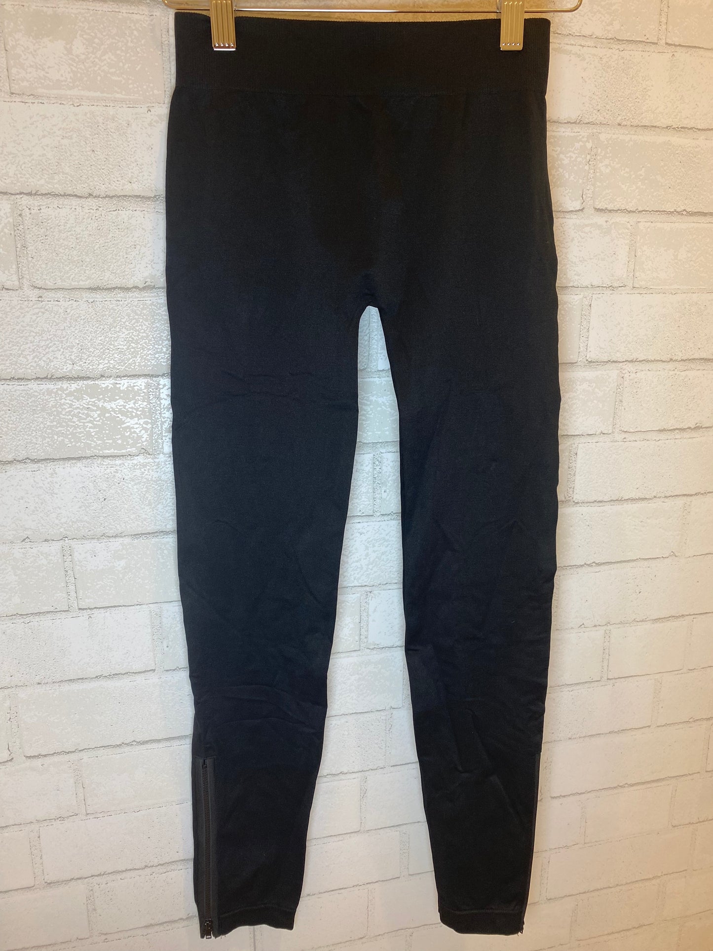 AQUA Leggings Zip Bottom / S