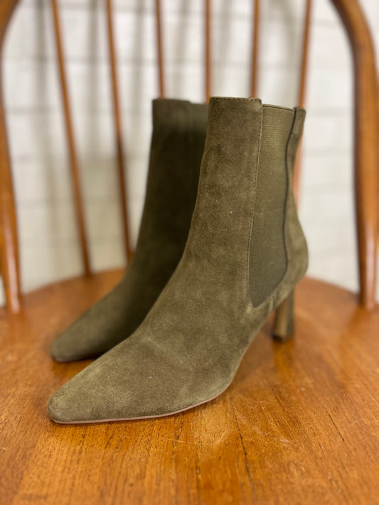 CHARLES DAVID Suede Ankle Boots / US6.5-EU37