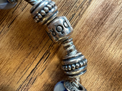 PANDORA Bracelet 18 charms