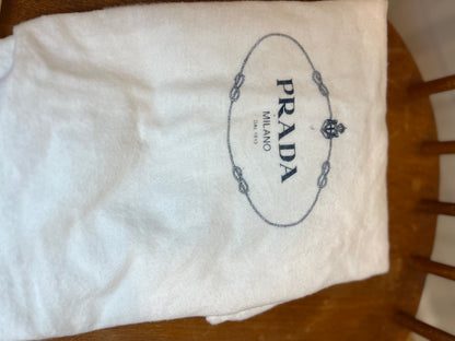 Prada pvc tote sales bag