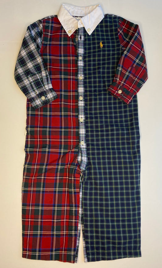 RALPH LAUREN Buttoned Overall / 12M