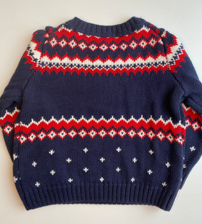 JANIE & JACK Crewneck Sweater / 12-18M