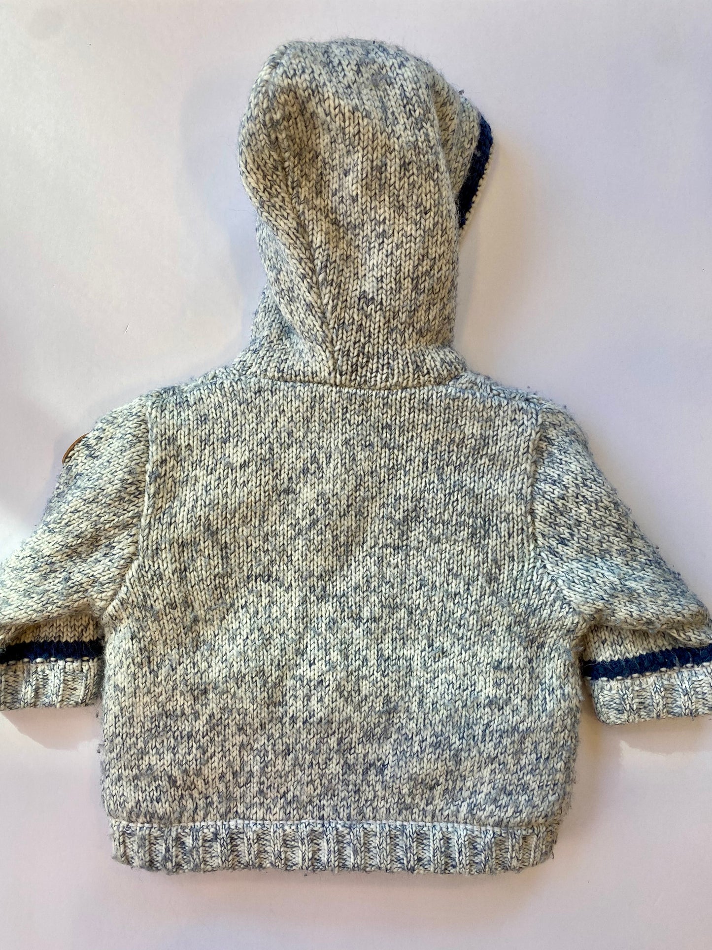 MAYORAL Zipped Cardigan with hood / 6M