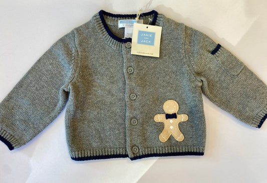 JANIE AND JACK Buttoned Cardigan LS NWT / 3-6M