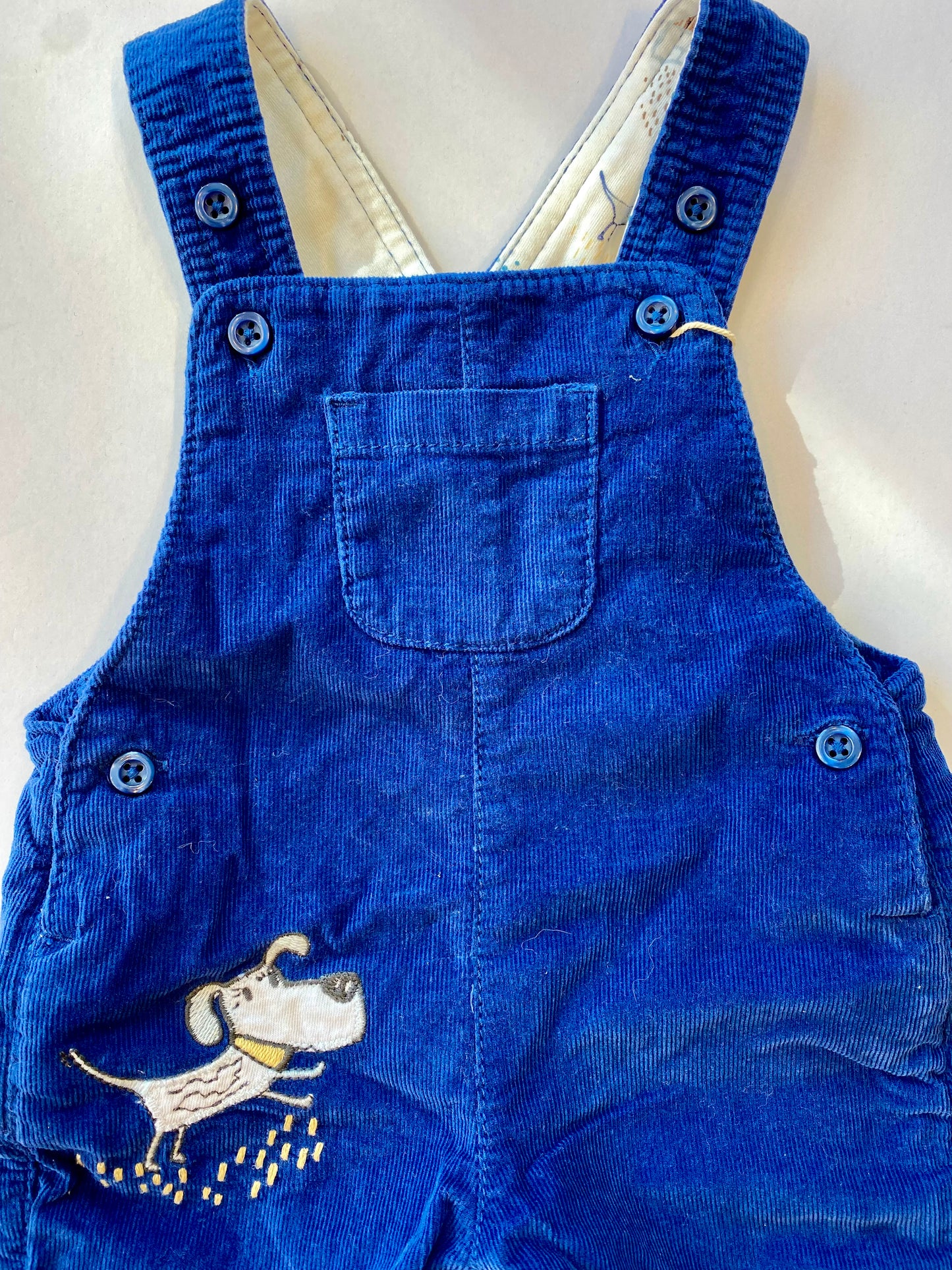 M&S corduroy overall / 3M