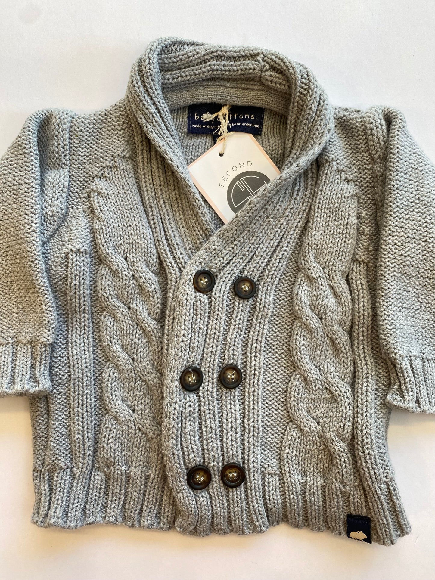 BABYCOTTONS knitted cardigan / 3m