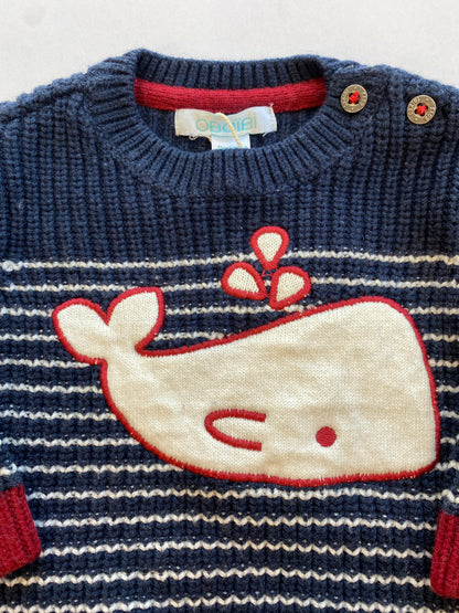 OBAIBI Whale Sweater / 3M