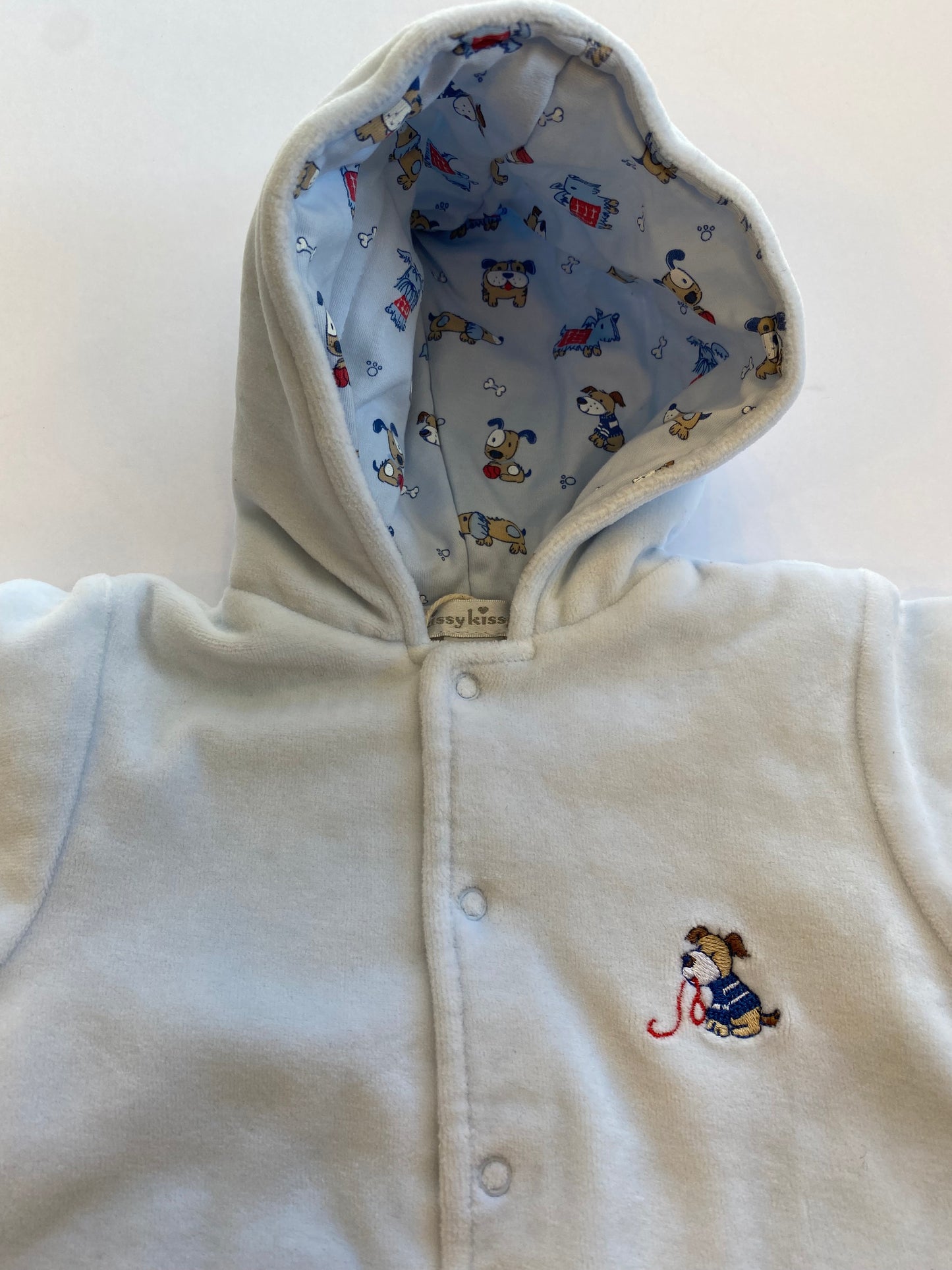 KISSYKISSY Hoodie Bunting footed Boy / 3-6M