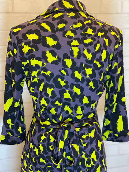 DVF NWT Abigail LS Wrap Top / S