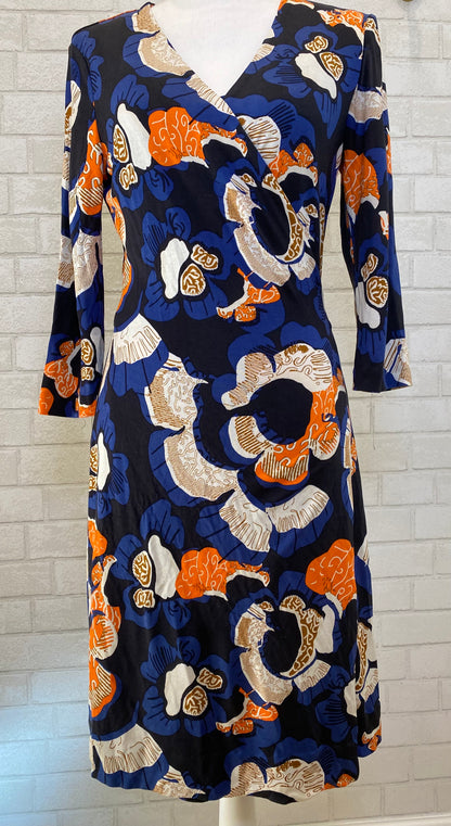 DVF NWT New Julian Two Wrap dress with slip / S