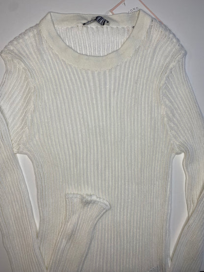 ZARA see thru ls top/ S