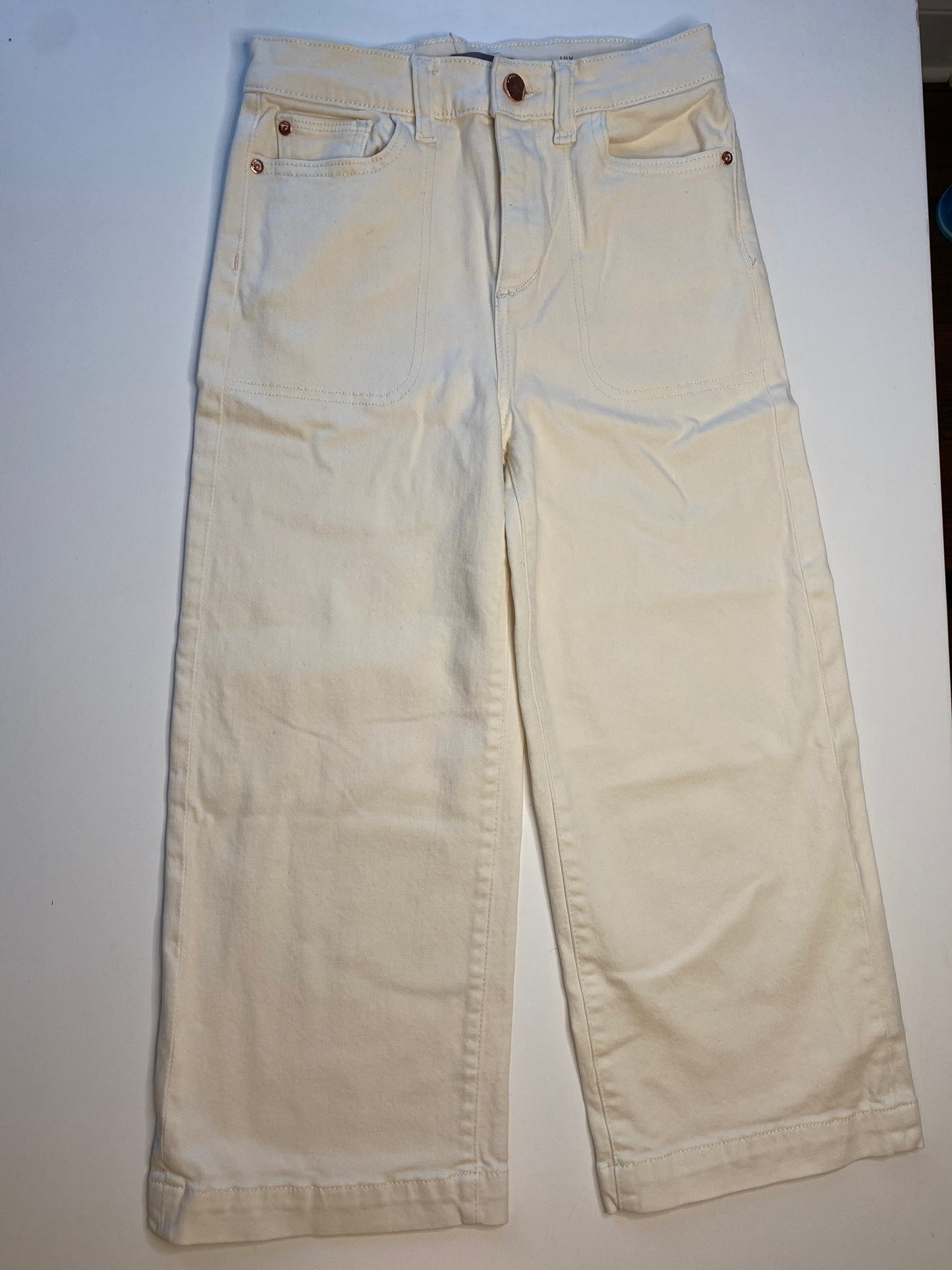 DL1961 Cropped wide leg jeans/ 12Y