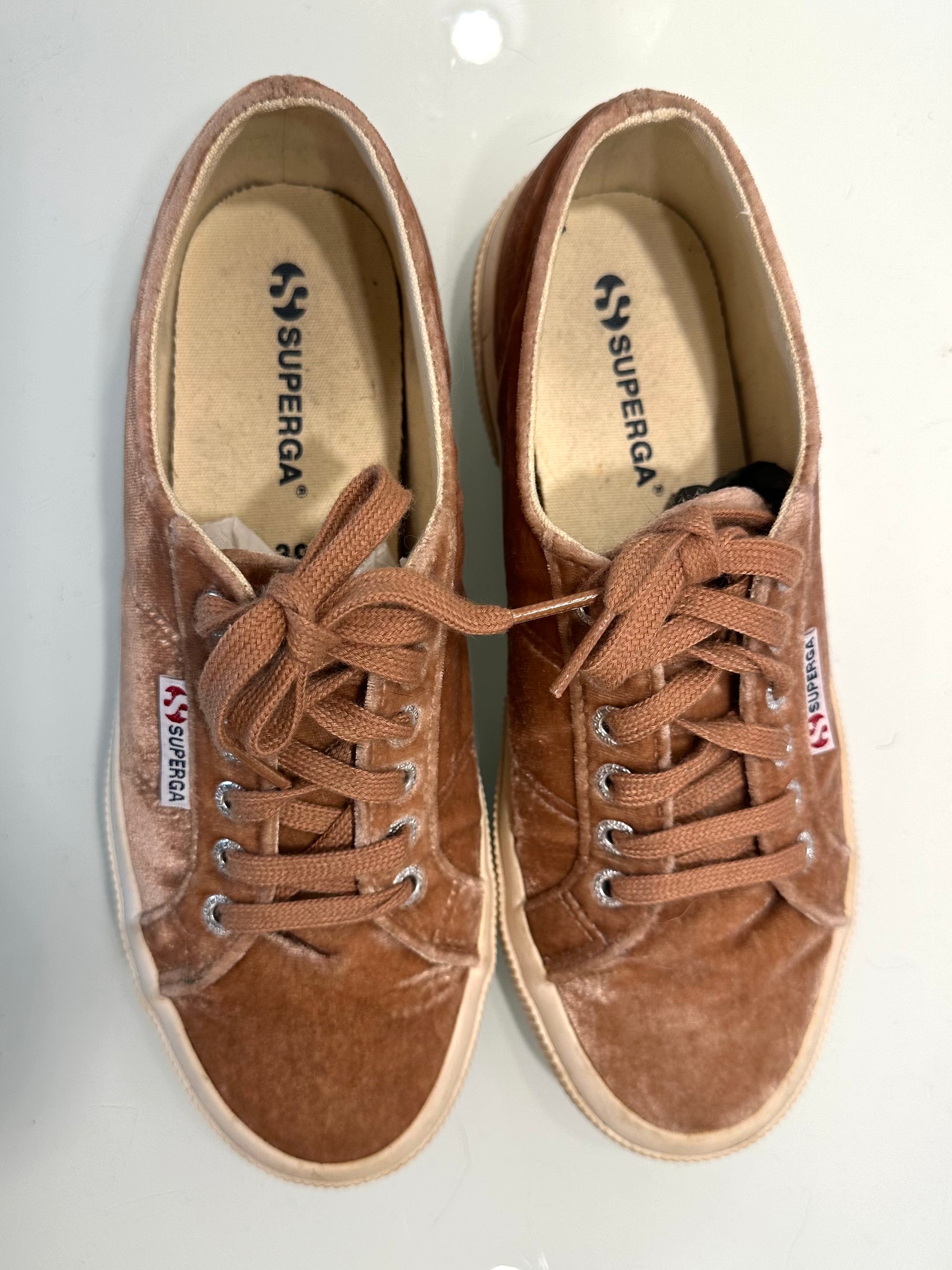 Superga sneakers velvet on sale
