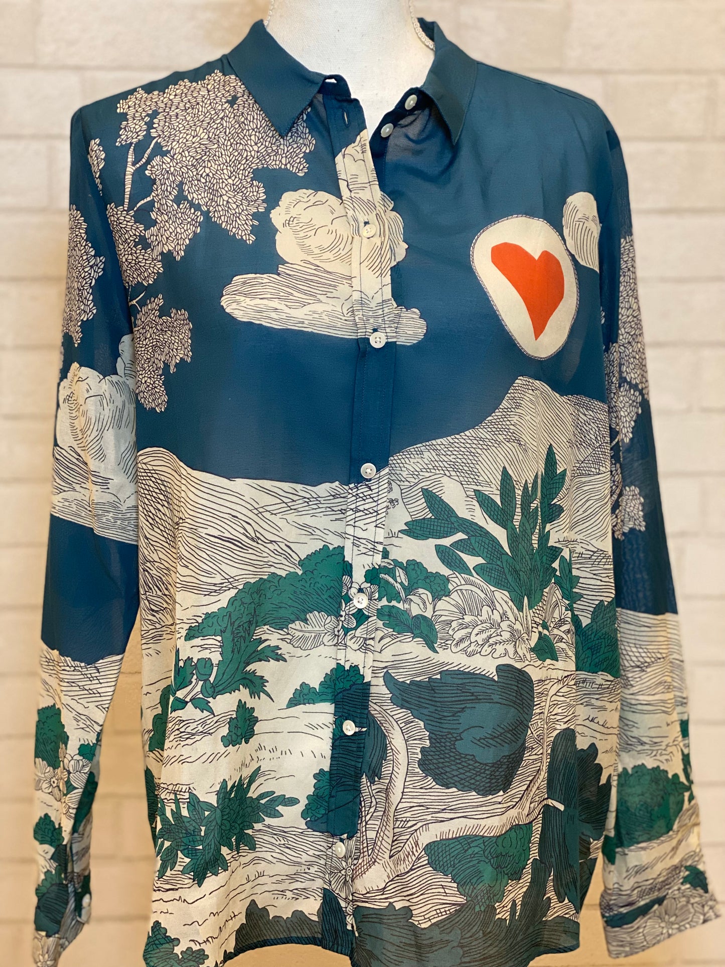 SEZANE & INOUI NWT Pierro Shirt / M