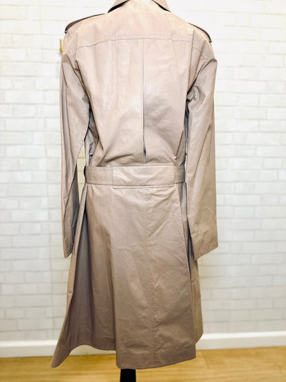 CHANEL leather trench coat NWT/ M-EU40