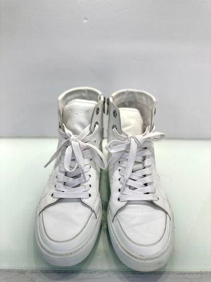 ZADIG & VOLTAIRE Leather hi flash sneakers / US8.5-EU39