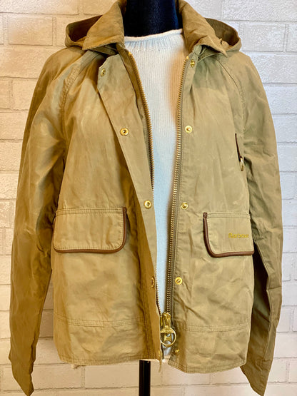 BARBOUR NWT Short Mid season Jacket with hood / M-US*