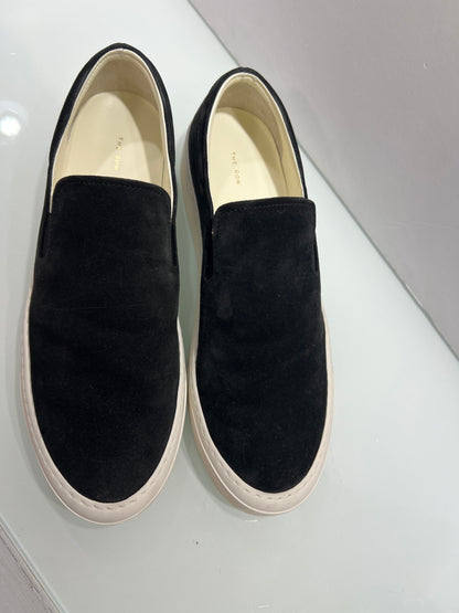THE ROW suede slip on sneakers/ 39-8.5