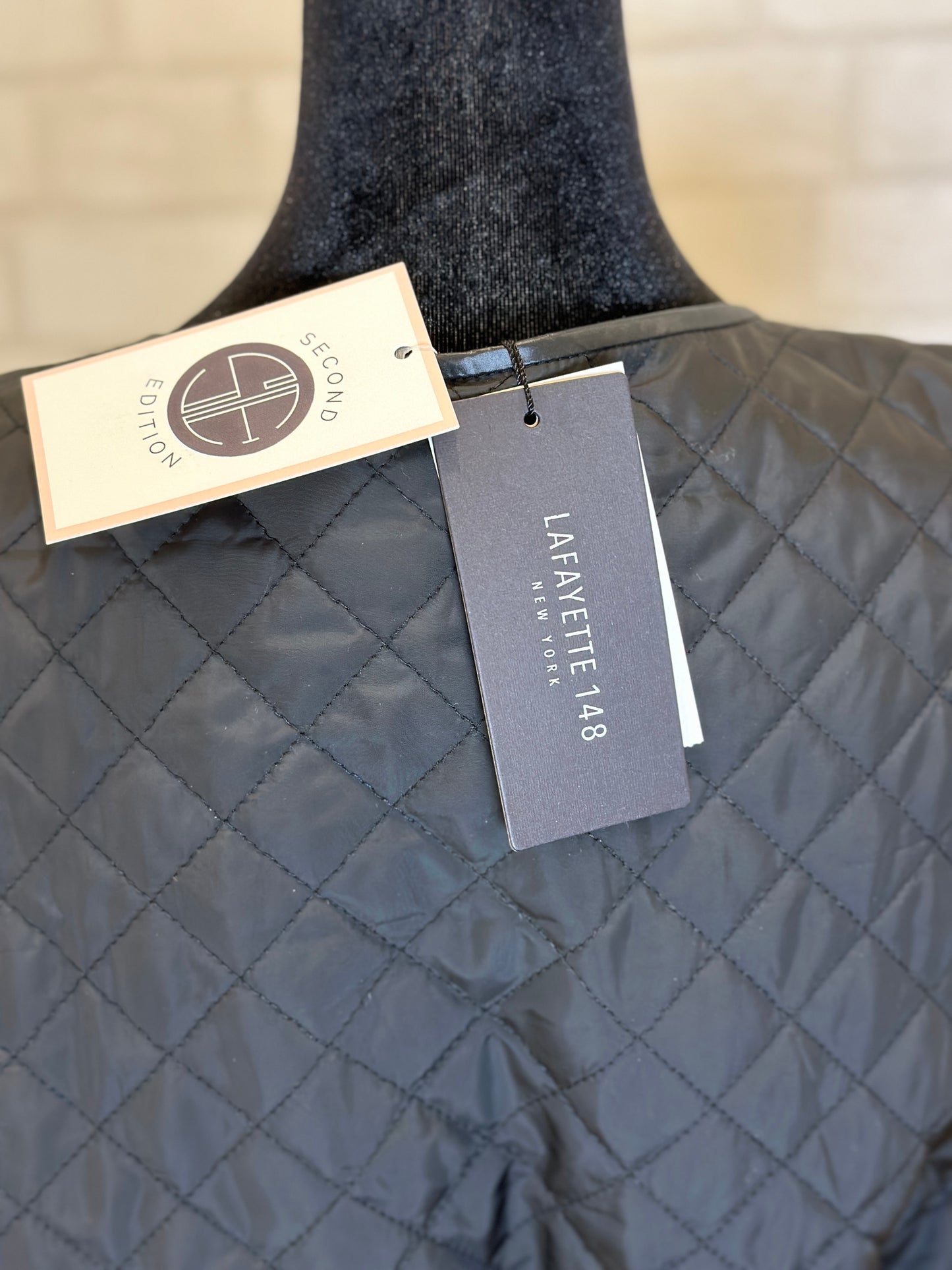 LAFAYETTE 148 NWT Sleeveless Puffer Jacket / XS