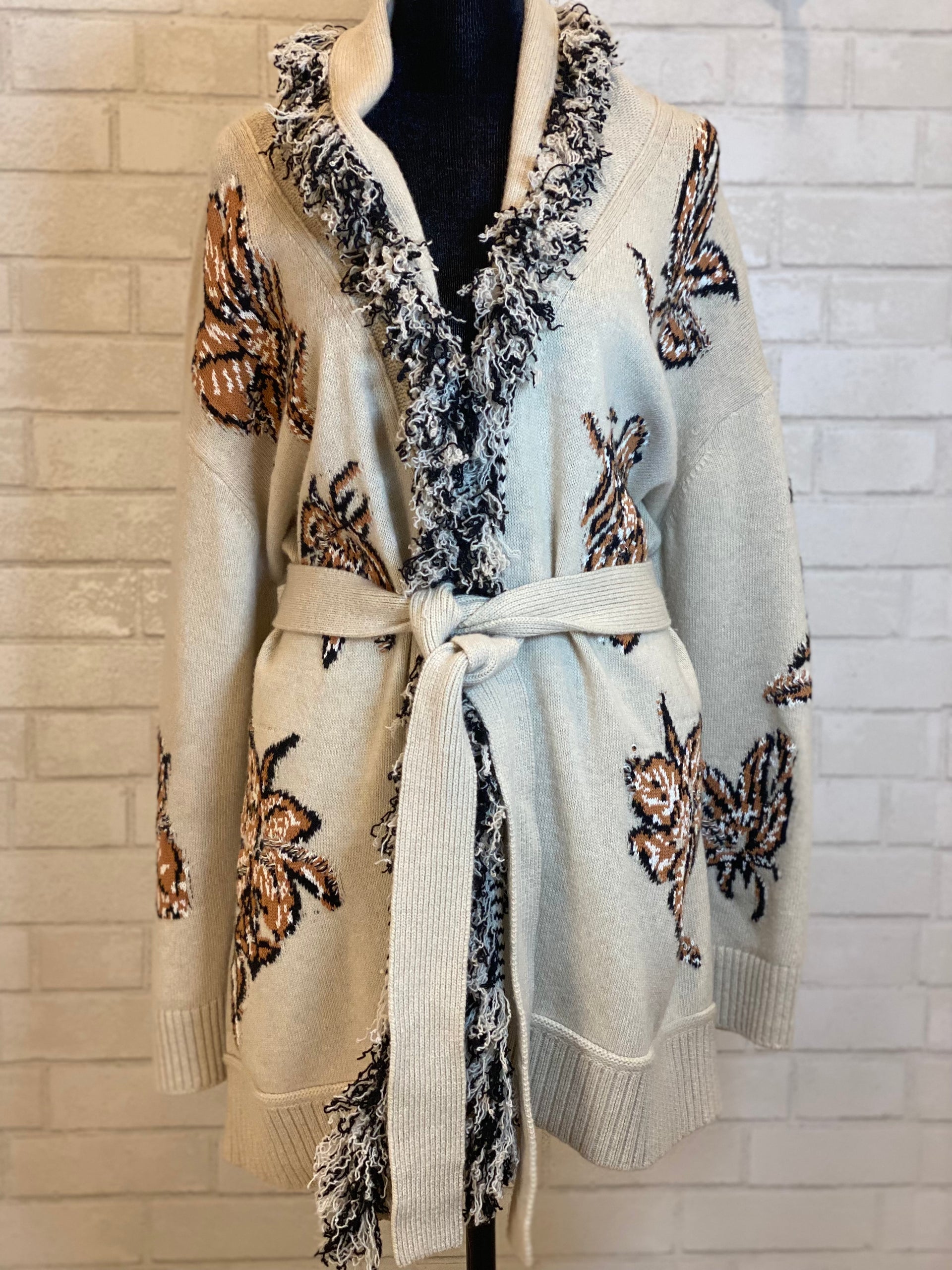 DOROTHEE SCHUMACHER belted cardigan/ 2-M – Second Edition NY