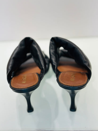 ALOHAS leather heeled sandals/ 7.5-38