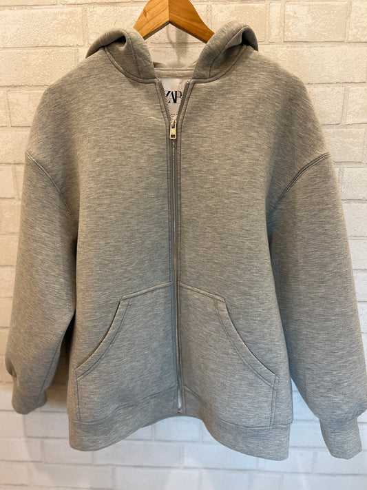 ZARA oversized hoodie jacket/ XS-M