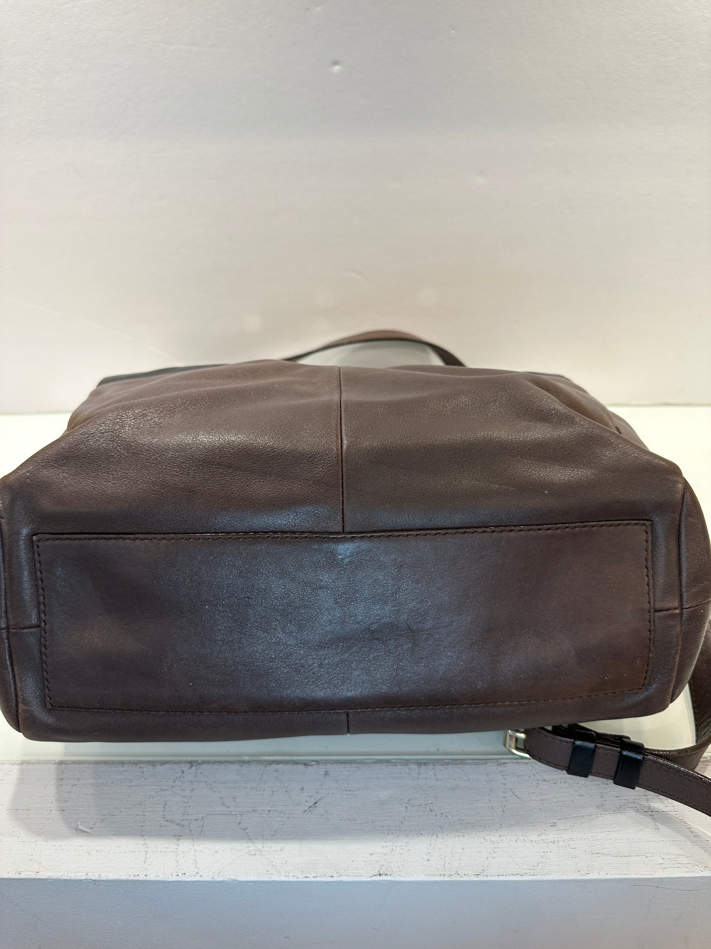 LANVIN Vintage leather shoulder bag