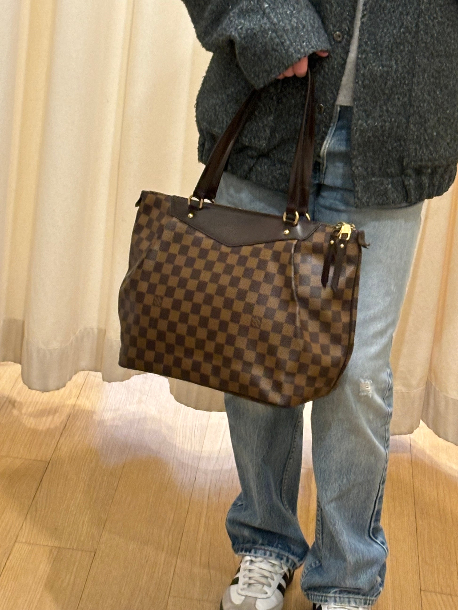 LOUIS VUITTON Damier Ebene Westminster GM Second Edition NY
