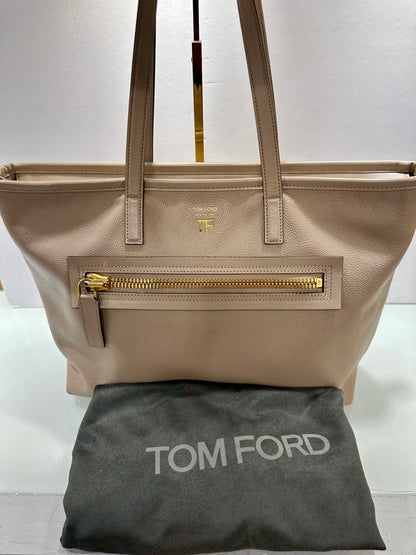 TOM FORD East West Leather Tote Bag