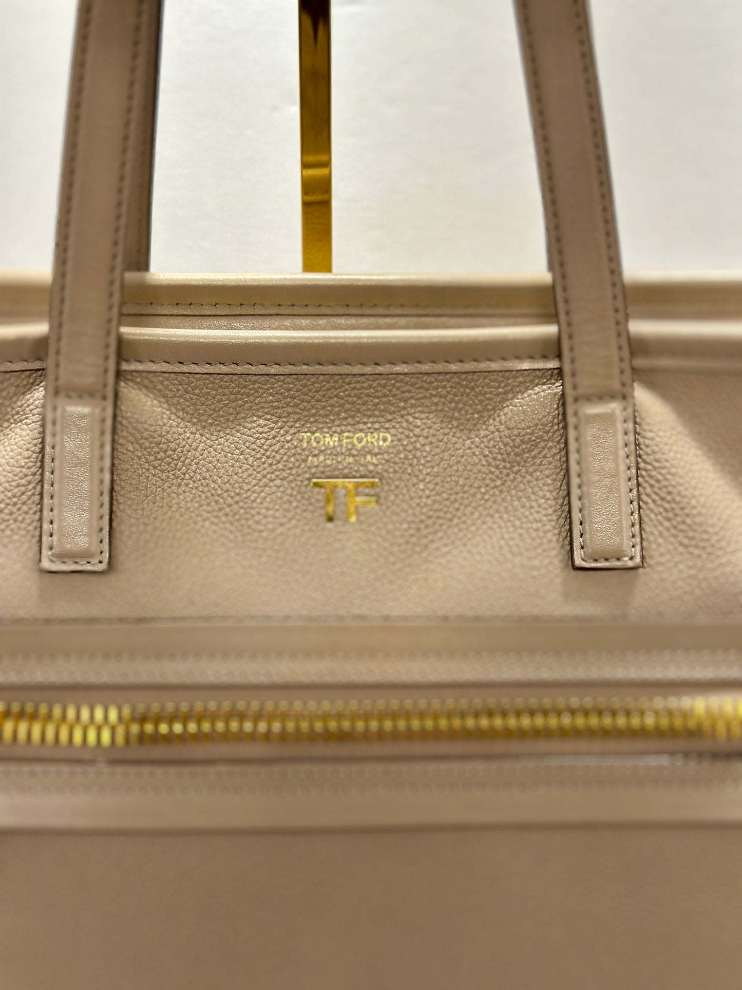 TOM FORD East West Leather Tote Bag