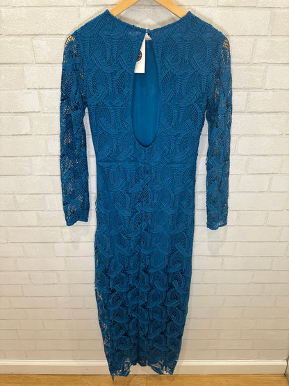 MAJE LS Long Lace Dress / S-1