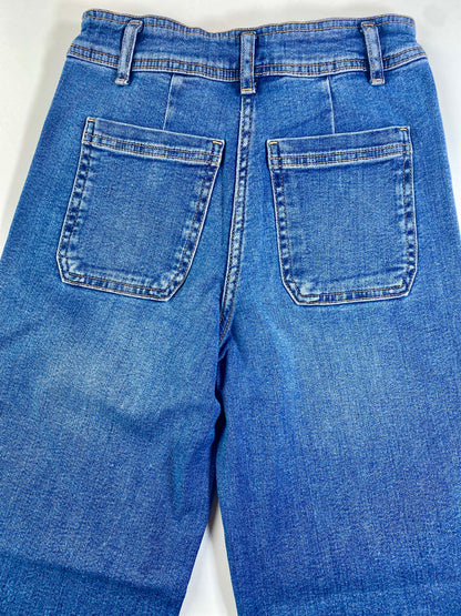 ZARA wide leg jeans/ 11-12Y