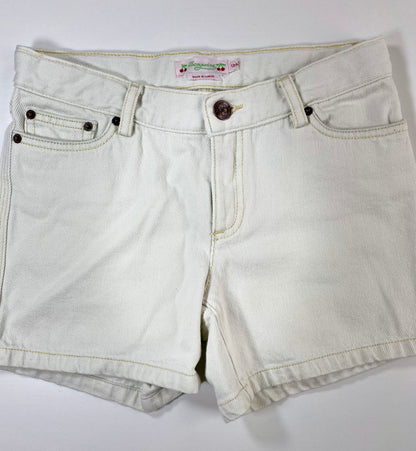 BONPOINT denim shorts/ 12Y
