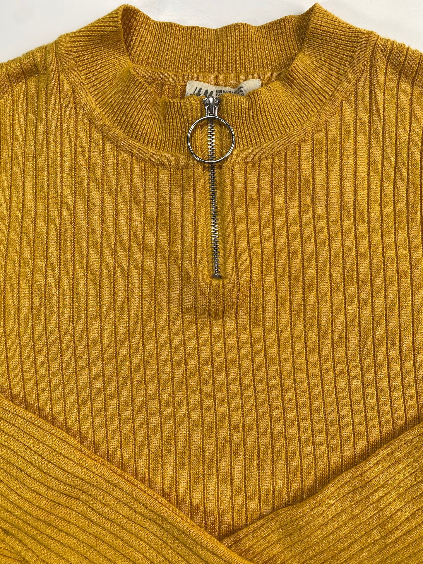 H&M zip sweater/ 10-12Y
