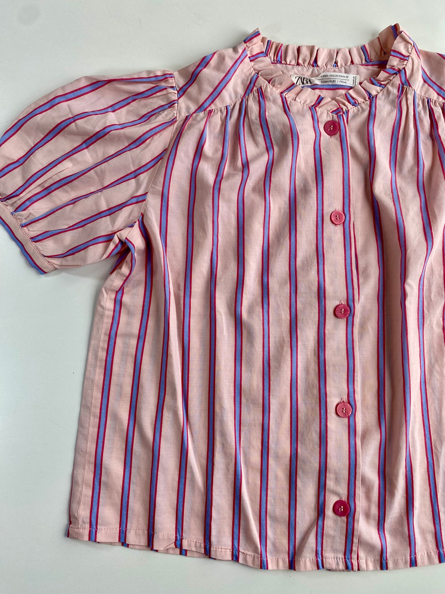 ZARA Buttoned blouse SS / 9Y