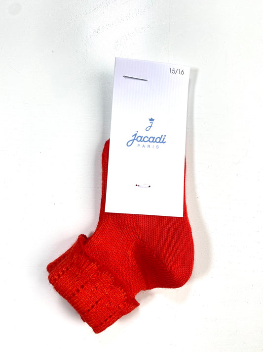 JACADI girl baby socks NWT / 15-16 NB