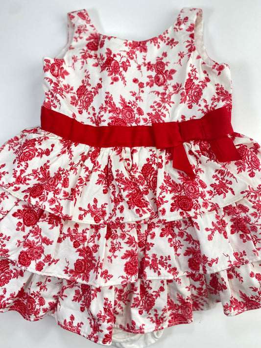 JANIE & JACK Special Occasion dress sleeveless + Bloomer / 6-12M